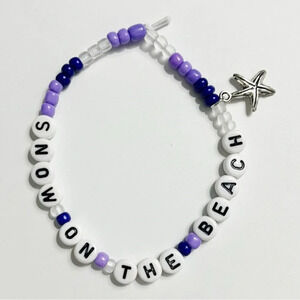 Taylor Swift Eras Tour Friendship Bracelet Midnights Snow On The Beach